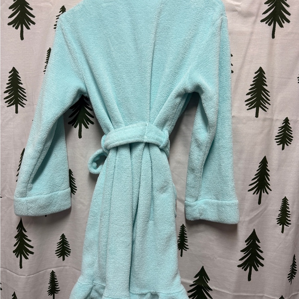 Cozy Light Blue Robe - Picture 2 of 2